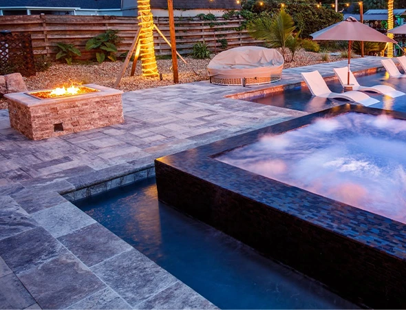 Paver Deck